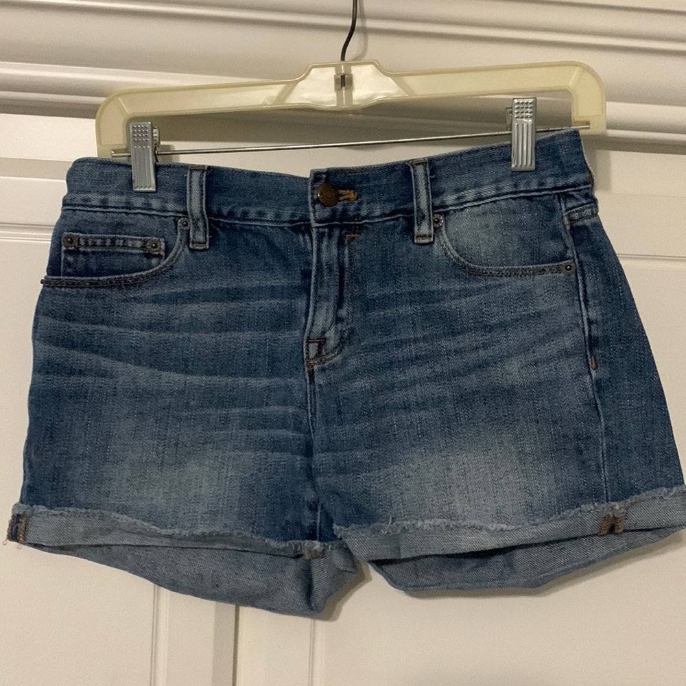 J Crew denim jean shorts